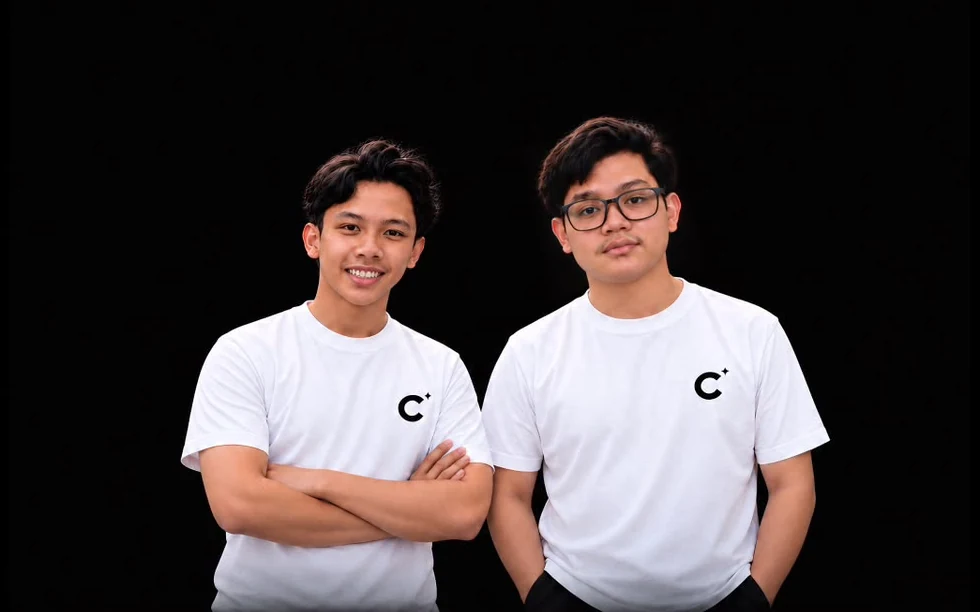 Madani Al Fairuz, Co-Founder dan CTO, bersama Bagas Dwi Putra, Founder dan CEO Catalyst Society